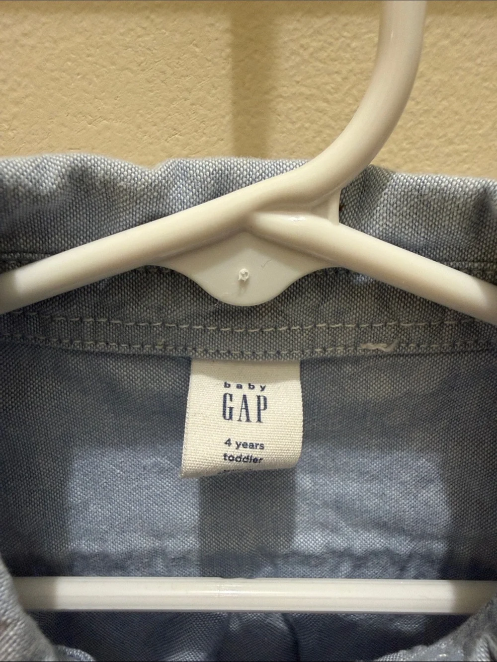 GAP Light Blue Boys Oxford Button-Down Shirt